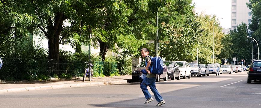 Skoleelever glemmer trafikreglerne