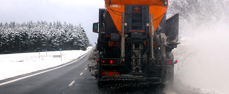 Nye snefald slider på bilen